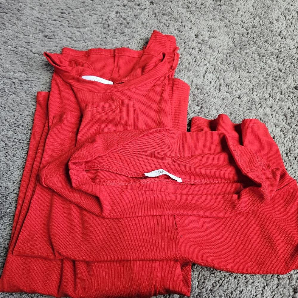 Talulah Novi Biker Set Size 1X or XL in RED